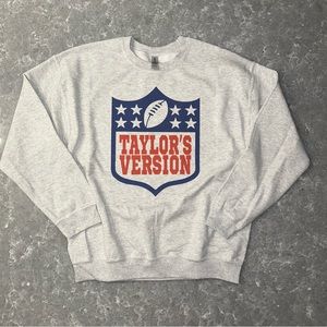 Taylor’s version crewneck new nfl taylor swift sweatshirt sale Super Bowl shirt